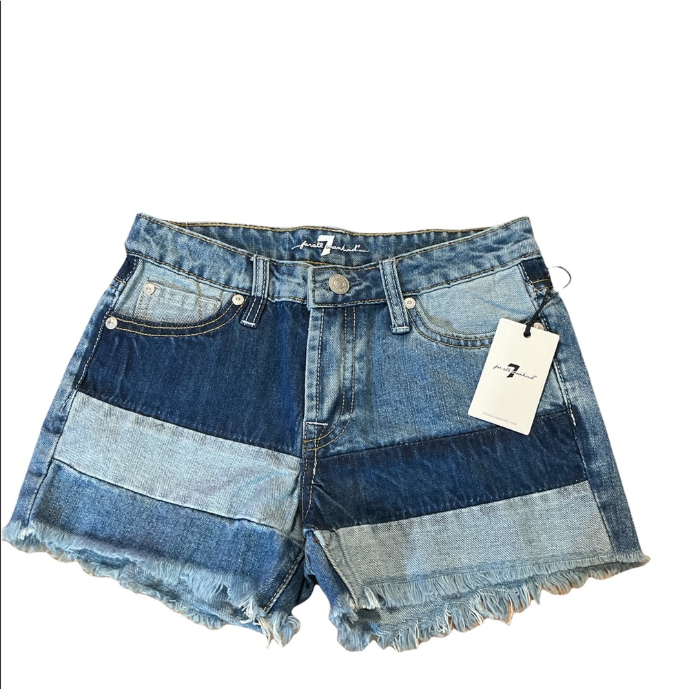 👧 7 For All ManKind Shorts (size 12)